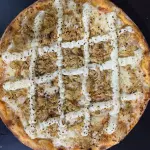Pizza de frango com catupiry