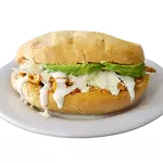 Torta de chilaquiles
