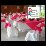 Square tables cover