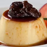 Pudim com Ameixa