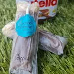 Gelado Paçoca com Nutella