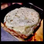 Arepa Queso jamón