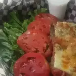 milanesa a na napolitanda c/ensalada