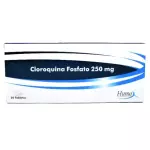 CLOROQUINA 250 MG 20 TABLETAS