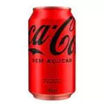 Coca zero açúcar lata