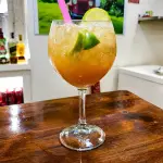 Caipiriña lima sin alcohol