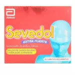 SEVEDOL EXTRA FUERTE 6 TABLETAS
