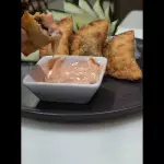 4 pastelzinho de camarão