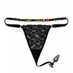 Calcinha Para Plug Anal