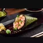 Temaki de camarão