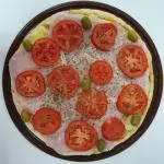 Pizza Napolitana con Jamon