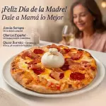 Pizza pequeña de 8 porciones
