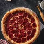 PIZZA SALAMI PARMIGIANO REGGIANO