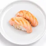 Niguiri Salmão maçaricado.