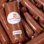 Geladinho de chocolate