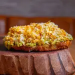 Tostada de pasta de abacate