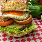 Hamburguesa  a Caballo