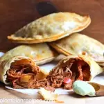 Res mechada con queso