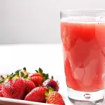 morango agua