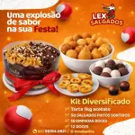 Torta 1kg 50salg 10 emp 12 doces