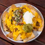 Nachos de carne