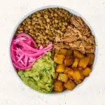 Cazuela de Lentejas - Pull Pork