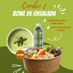 Combo 2 (Bowl-crema-soda o agua)