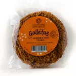 Galleta de avena, zanahoria c/ naraj