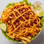 Batata com bacon e cheddar 500g