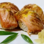 Nigiri Salmão maçaricado