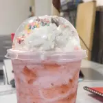 Frappe de fresa