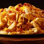 Batata Frita c/Cheddar e Bacon