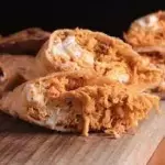 Pastel Frango com creme cheese