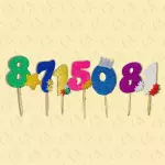 Números Cumple GiArt