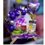 Ancheta # 10 (blonda montaje globos)
