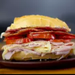 Bauru com bacon