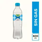 Agua sin gas