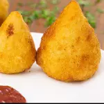 Coxinha  c/ Cat. - Pré frita - 6 uni