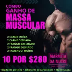 10 marmitas ganho de massa