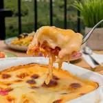 LASAGNA DE POLLO  + BEBIDA CORTESÍA