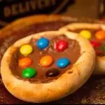 Esfiha Nutella com MM