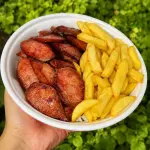 Calabresa Suprema com Fritas Tam: M