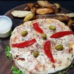 Lomito a la pizza de Carne 4 p