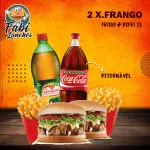 2 X.Frango + FRITAS + REFRI 2L