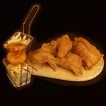 Medio 1/2 POLLO BROASTER (4 piezas)