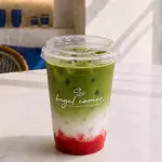 Matcha Fresa Helado