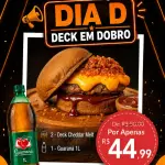 2 Deck Cheddar Melt + Guaraná 1L
