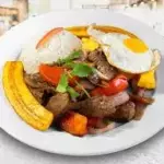 Lomo saltado a lo pobre