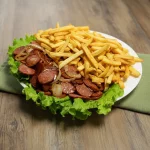 Calabresa con fritas
