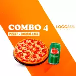 COMBO 4 - 01 PIZZA P + GUARANA LATA